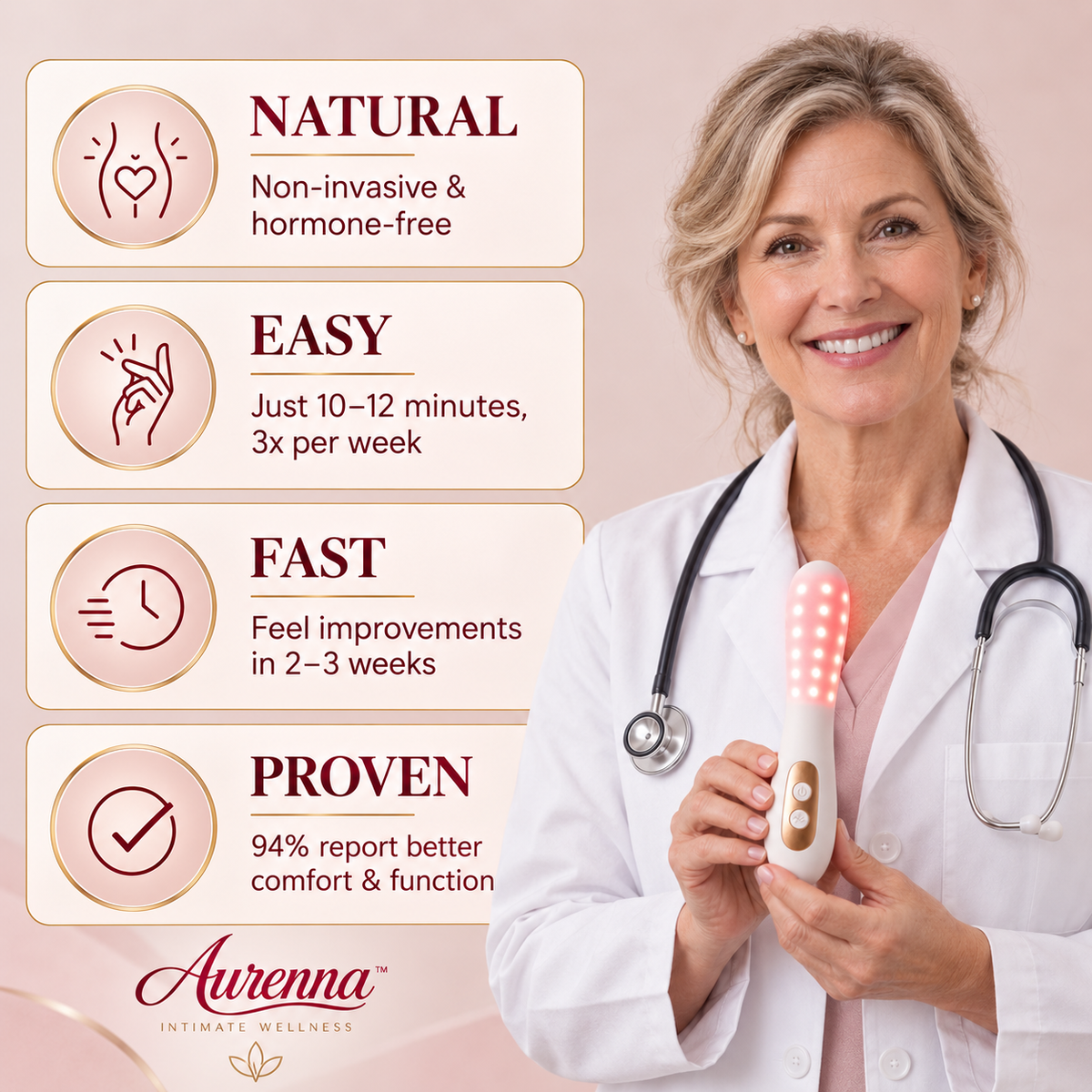 Aurenna™ Red Light Device